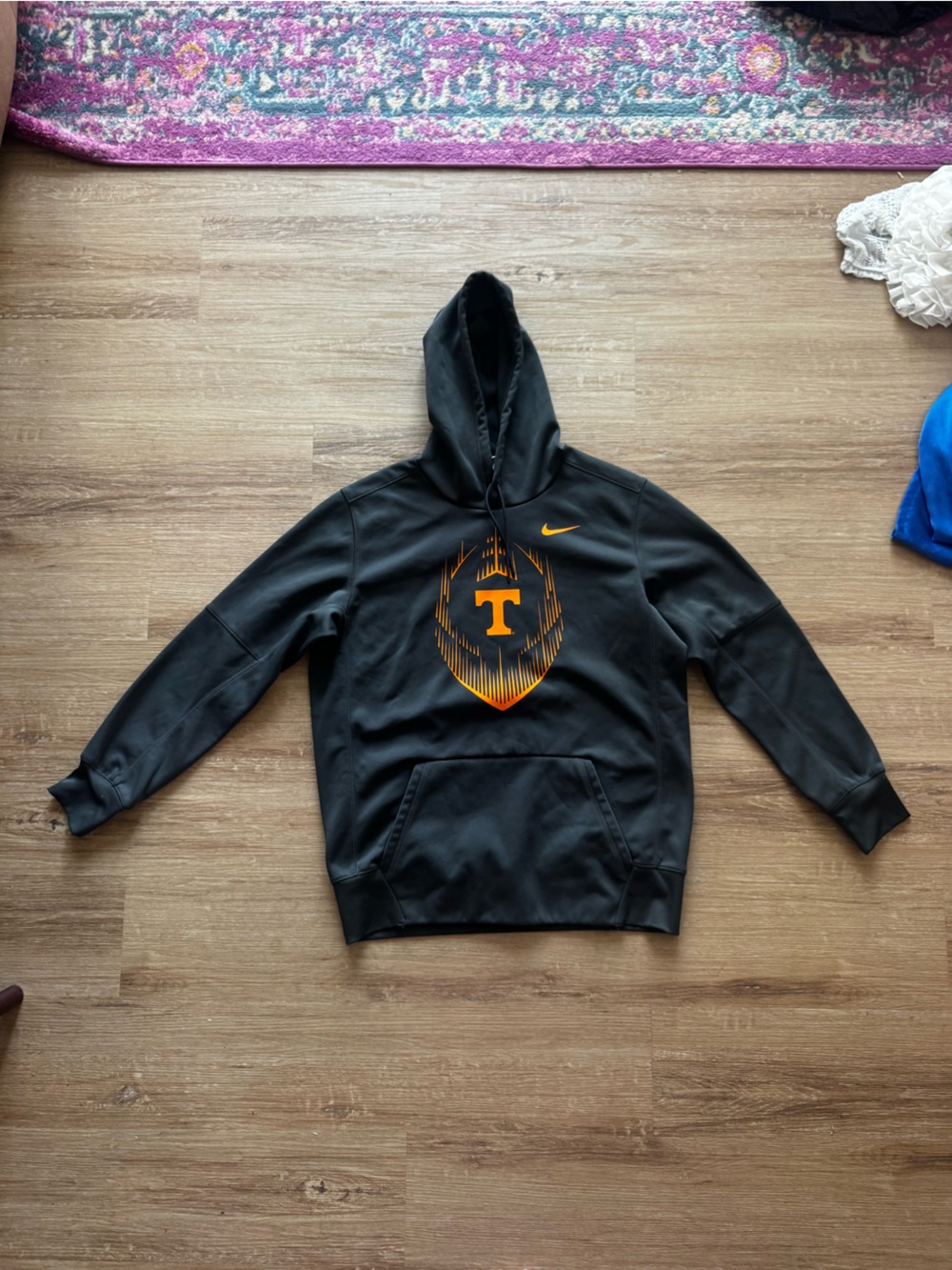 University of Tennessee Football Nike Dark Gray Hoodie